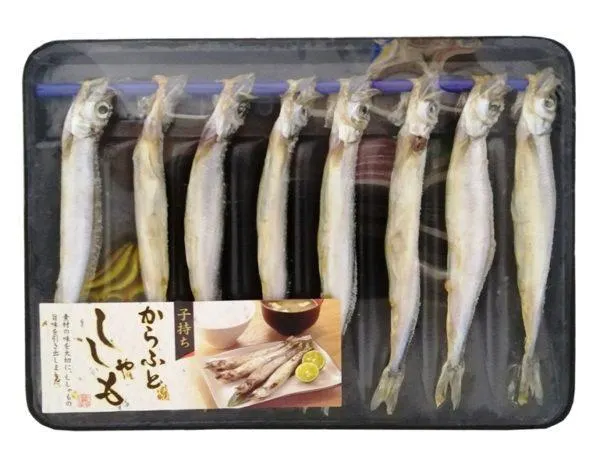 Frozen Capelin – Komochi Shishamo 3l (8pcs) – 115g