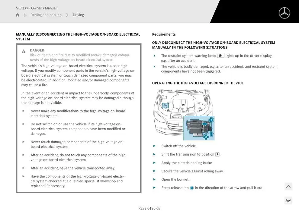 S-Class Saloon Long from 14 January to 30 April 2025 - Offers page 292