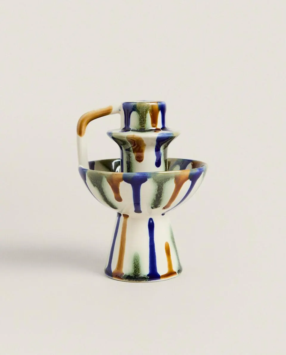 COLOURED CANDLESTICK