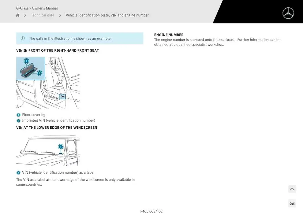 G-Class SUV from 14 January to 30 April 2025 - Offers page 746