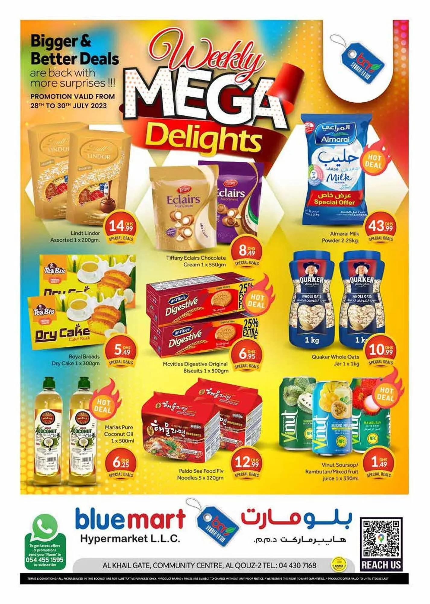 Bluemart catalogue from 28 July to 30 July 2023 - Offers page 1