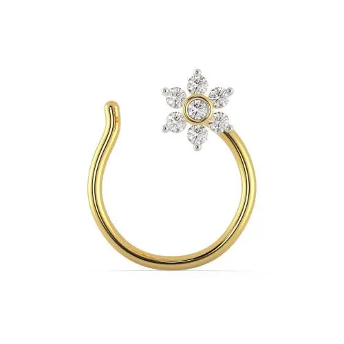 Mine Diamond Gold Nosepin NPGEN10350