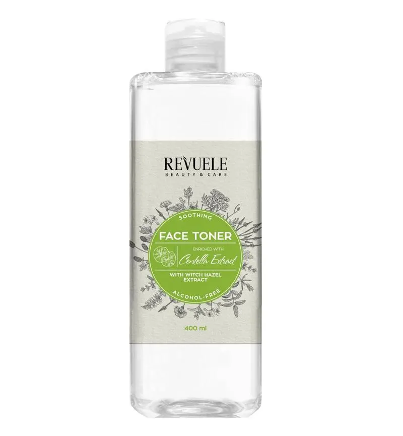 REVUELE Face Toner With Witch Hazel and Centella Extract 400ml