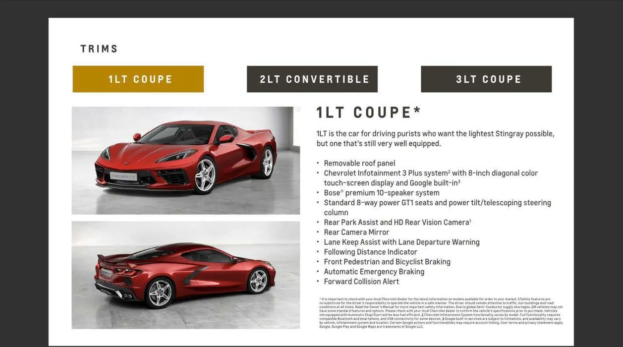 Corvette 2024 from 2 September to 31 December 2024 - Offers page 18