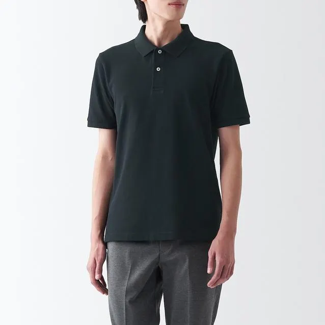 Washed Pique Polo Shirt