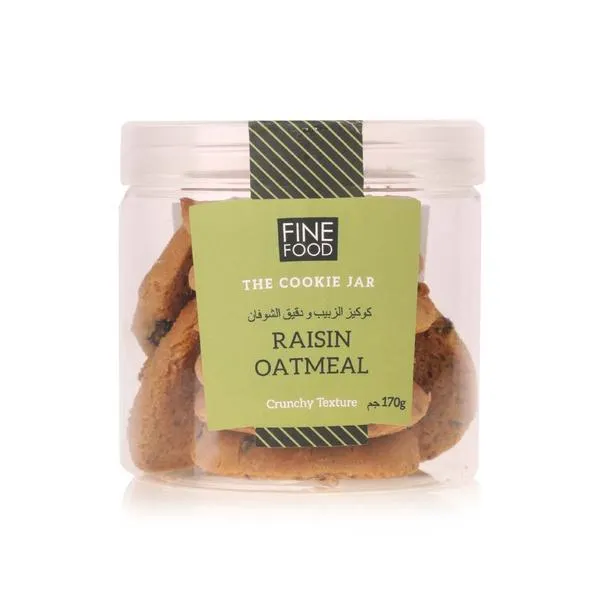 FineFOOD raisin oatmeal cookies mini