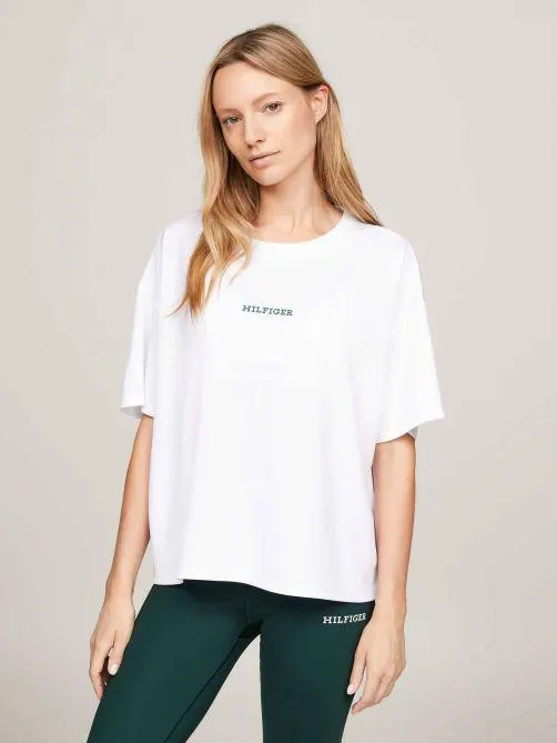 Sport TH Cool Hilfiger Monotype Mesh Relaxed T-Shirt