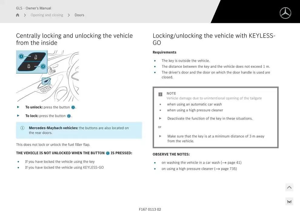 GLS SUV from 14 January to 30 April 2025 - Offers page 192