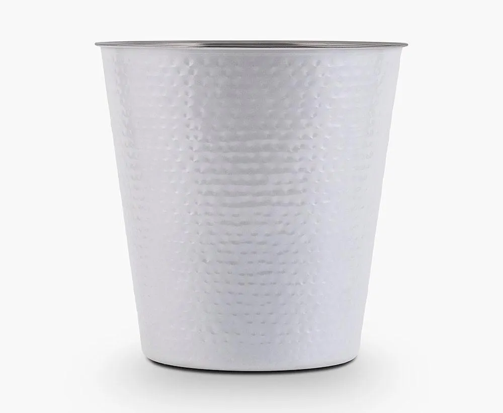 Hammered Waste Basket