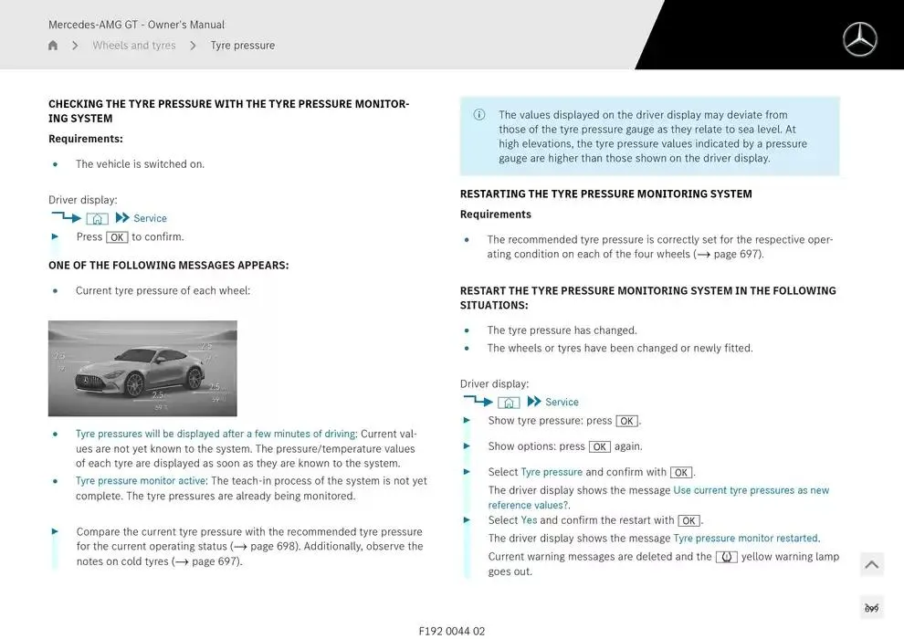 Mercedes-AMG GT Coupé from 14 January to 30 April 2025 - Offers page 699