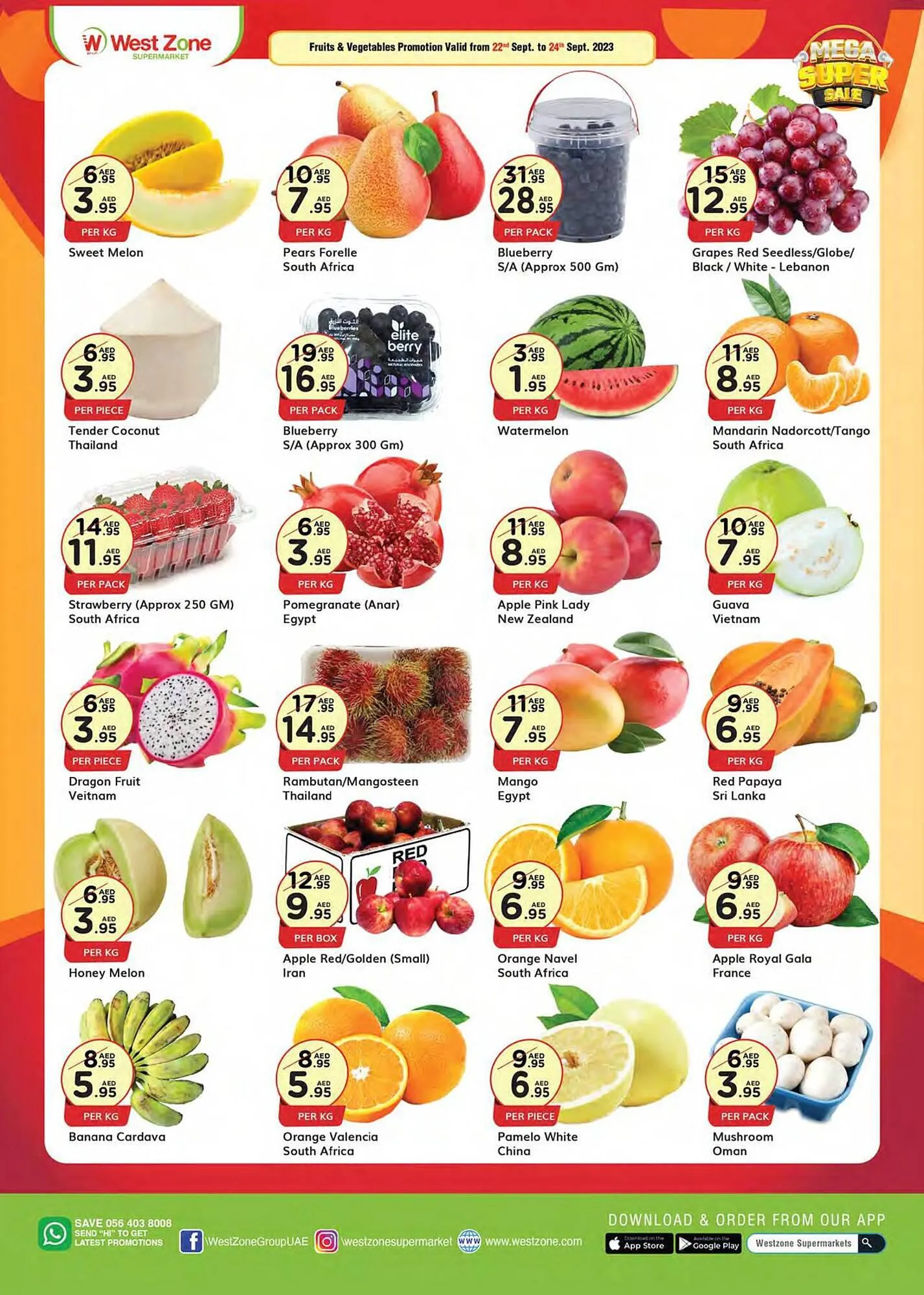West Zone Supermarket catalogue from 22 September to 1 October 2023 - Offers page 21