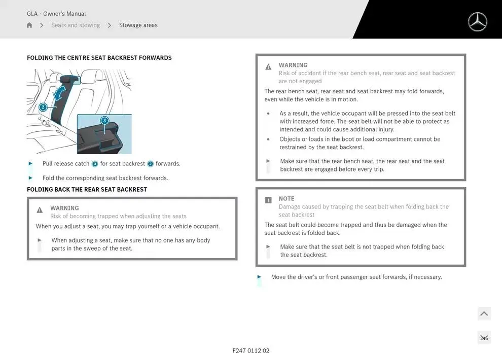 GLA SUV from 14 January to 30 April 2025 - Offers page 245