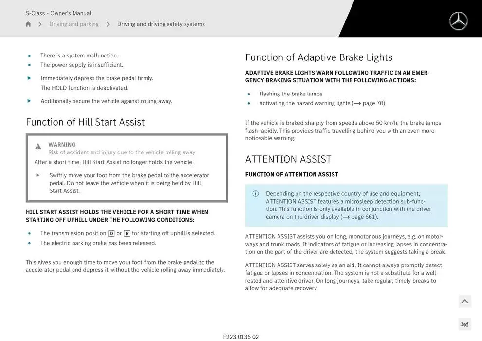 S-Class Saloon Long from 14 January to 30 April 2025 - Offers page 369