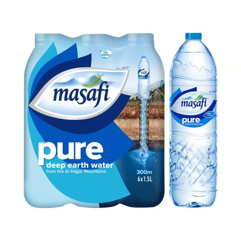 Masafi Pure Mineral Water 6x1L