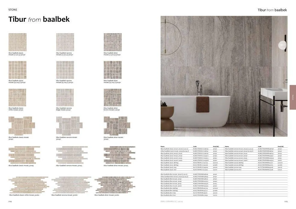 Surfaces Porcelain and Ceramics 2024 from 2 February to 31 December 2024 - Offers page 109