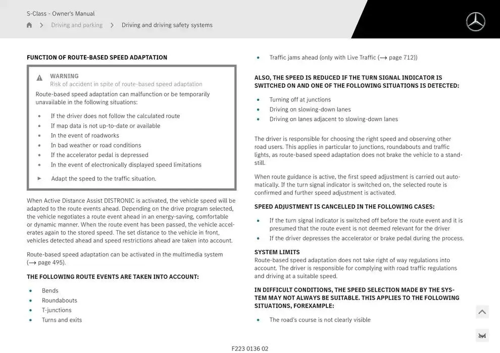 S-Class Saloon Long from 14 January to 30 April 2025 - Offers page 381