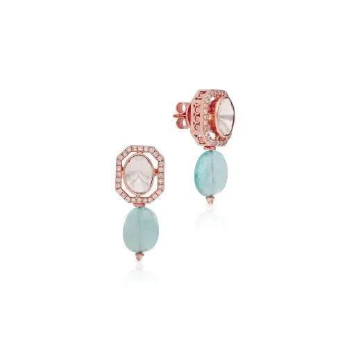 Viraaz Uncut Diamond Earring ERFTP11032