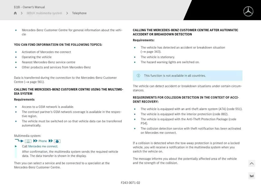 EQB SUV from 14 January to 30 April 2025 - Offers page 559