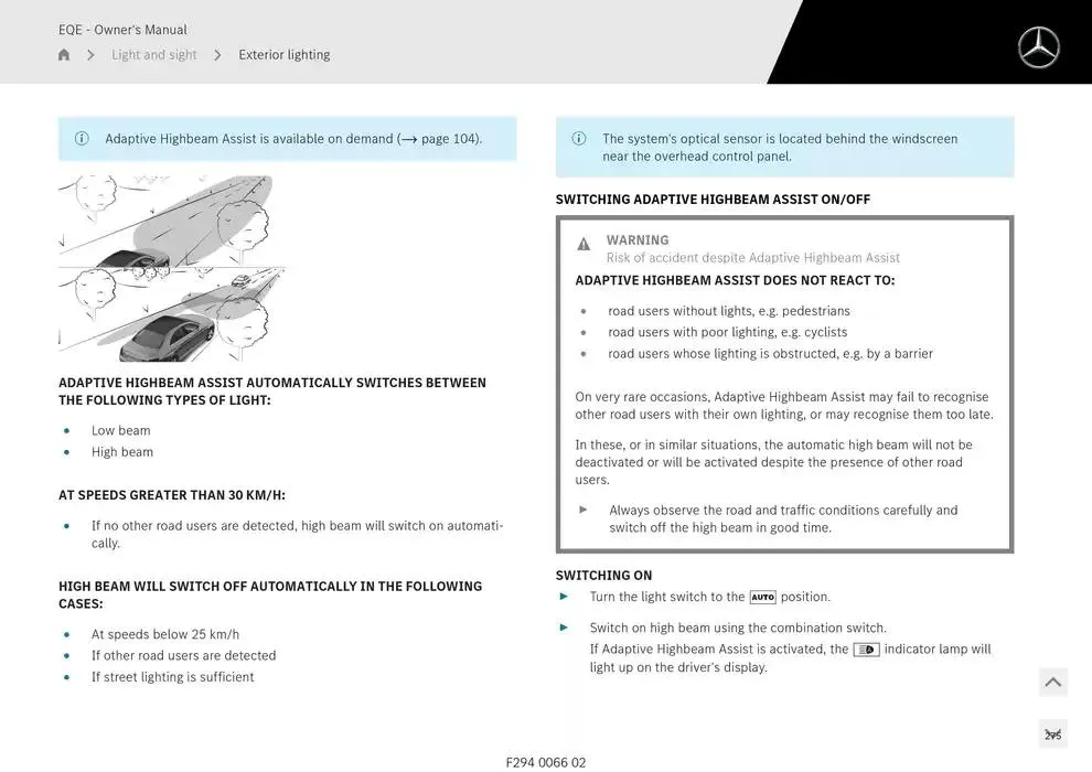 EQE SUV from 14 January to 30 April 2025 - Offers page 275