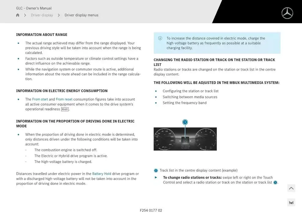GLC SUV from 14 January to 30 April 2025 - Offers page 530