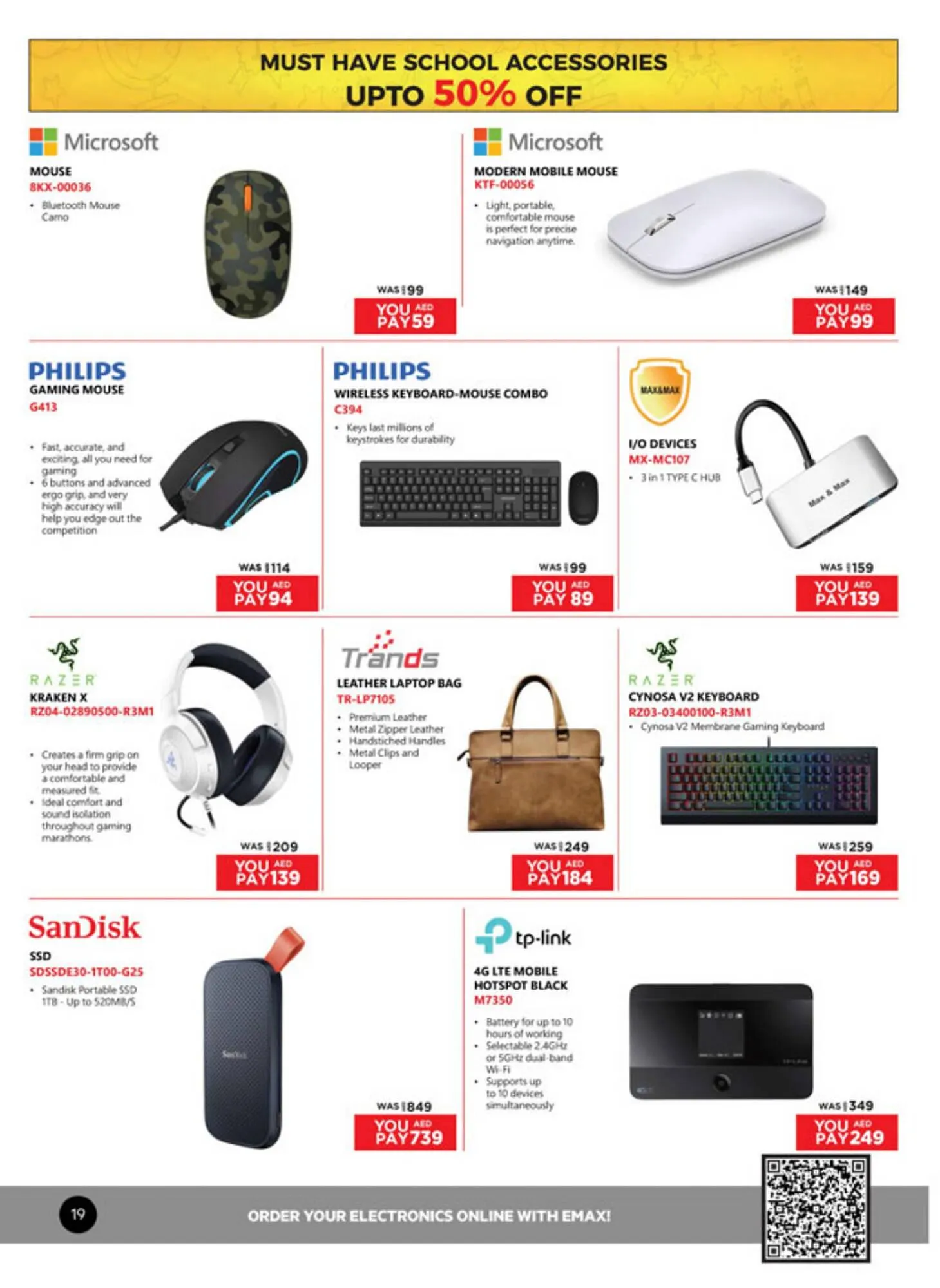 Emax catalogue from 25 August to 10 September 2023 - Offers page 19