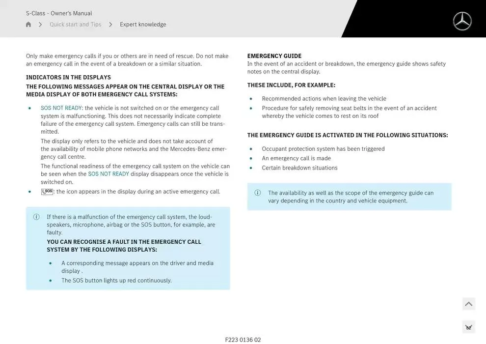 S-Class Saloon Long from 14 January to 30 April 2025 - Offers page 82