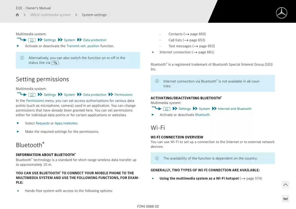 EQE SUV from 14 January to 30 April 2025 - Offers page 573