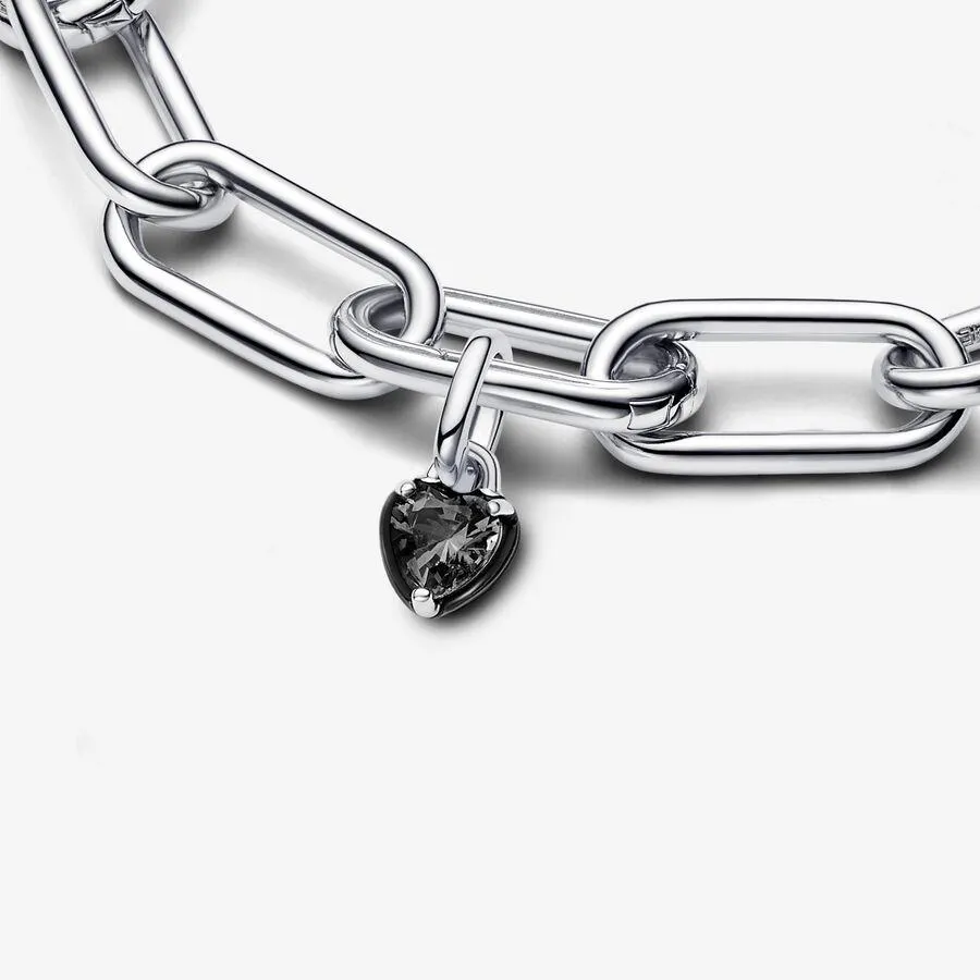 Pandora ME Black Chakra Heart Mini Dangle Charm