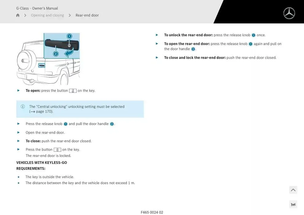 G-Class SUV from 14 January to 30 April 2025 - Offers page 179