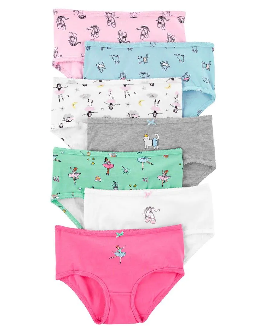 7-Pack Ballet Stretch Cotton Undies