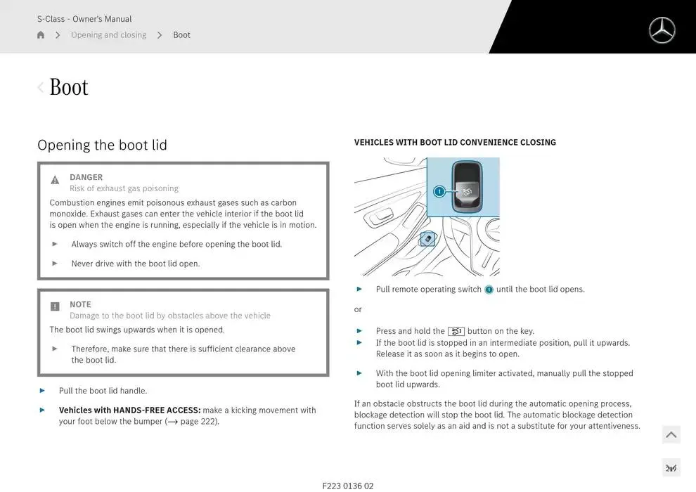 S-Class Saloon Long from 14 January to 30 April 2025 - Offers page 199