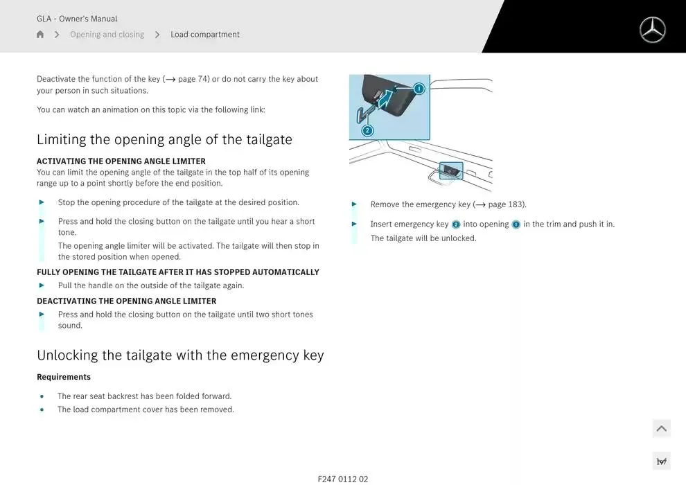 GLA SUV from 14 January to 30 April 2025 - Offers page 197