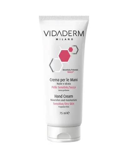 Vidaderm Hand Cream Repairing Damaged Dry Skin 75ml