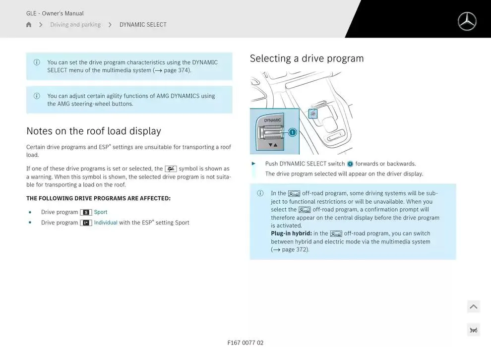 GLE SUV from 14 January to 30 April 2025 - Offers page 370