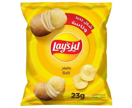 Lay's Salt Potato Chips, 23g
