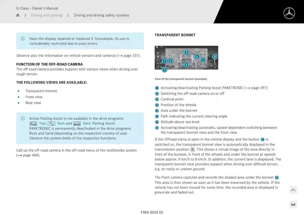 G-Class SUV from 14 January to 30 April 2025 - Offers page 395