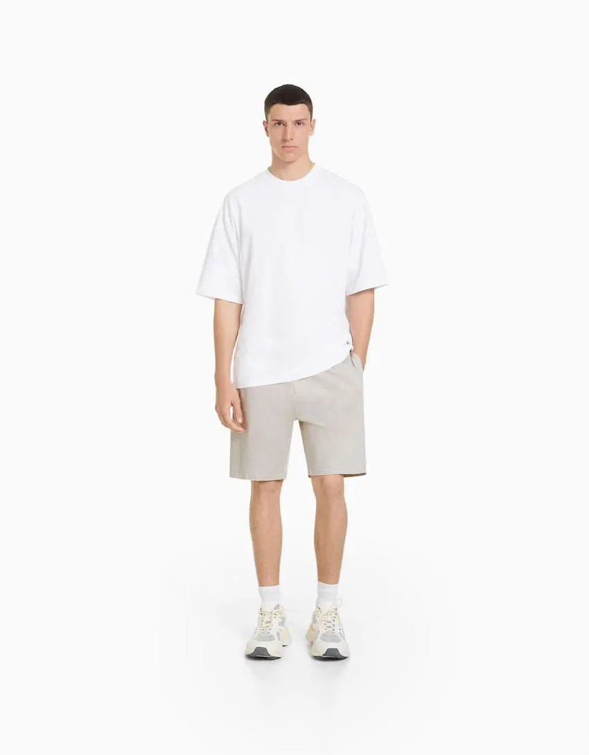 Bermuda jogging shorts