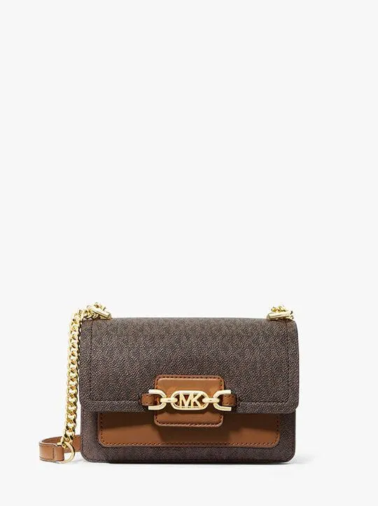 Heather Extra-Small Logo Crossbody Bag