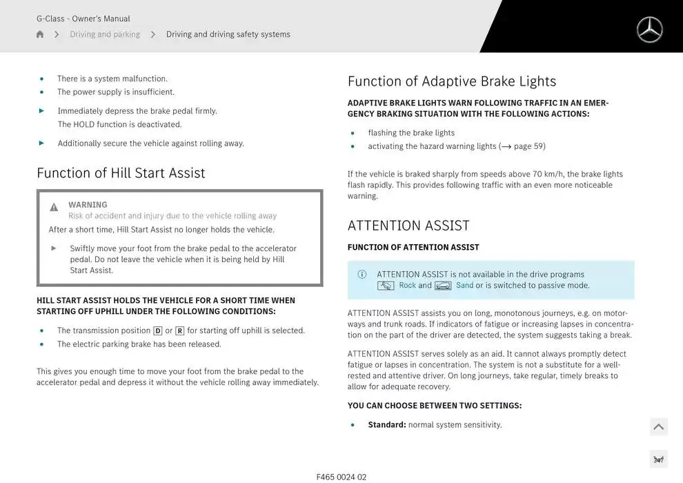 G-Class SUV from 14 January to 30 April 2025 - Offers page 347