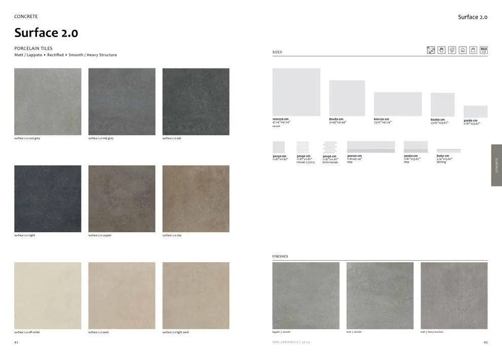 Surfaces Porcelain and Ceramics 2024 from 2 February to 31 December 2024 - Offers page 23