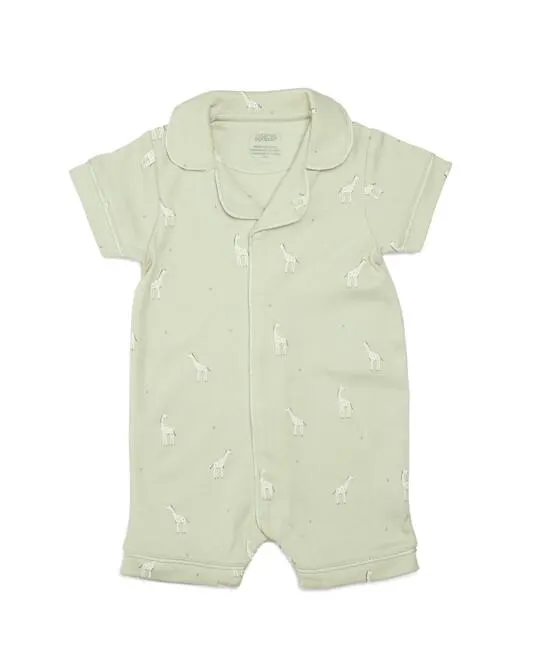 Ditsy Collar Pyjama Romper - Floral