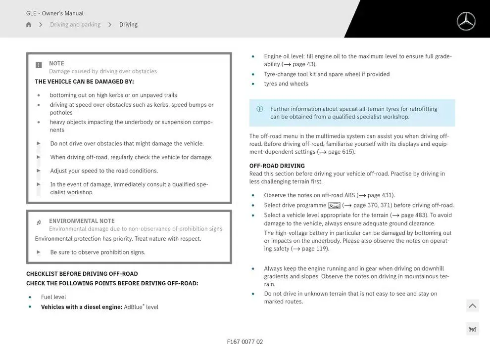 GLE SUV from 14 January to 30 April 2025 - Offers page 351