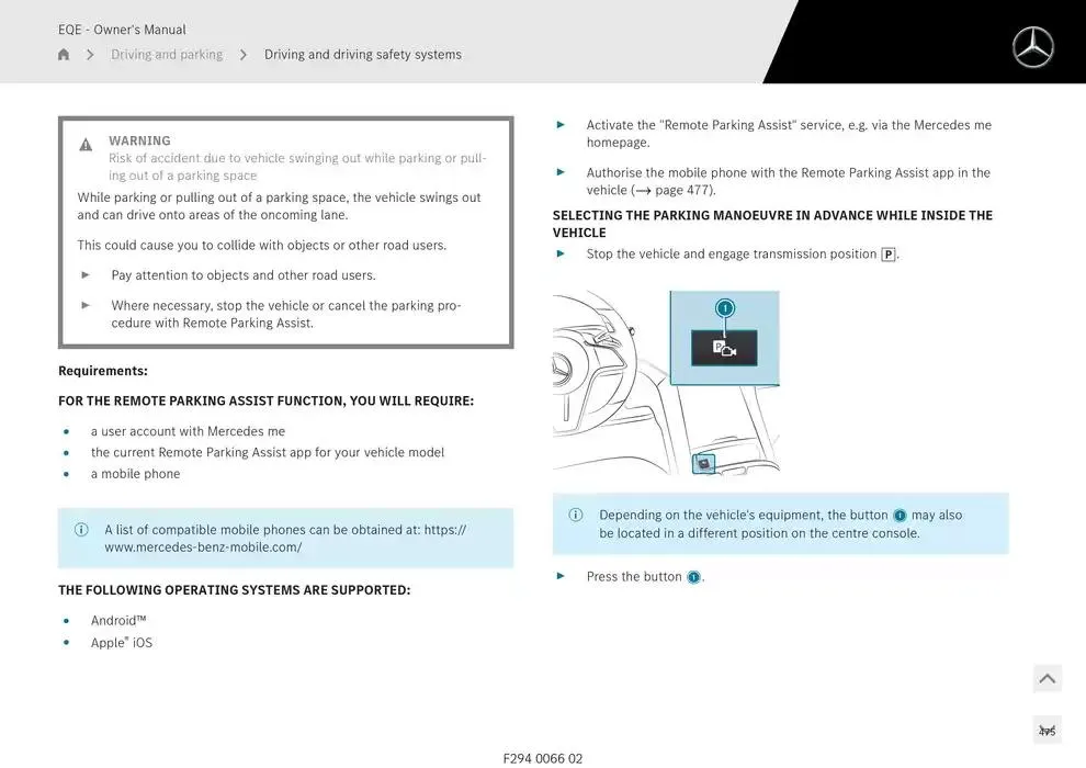 EQE SUV from 14 January to 30 April 2025 - Offers page 475