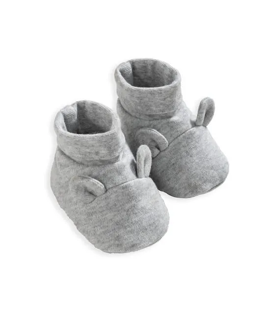 Grey Booties With Ears