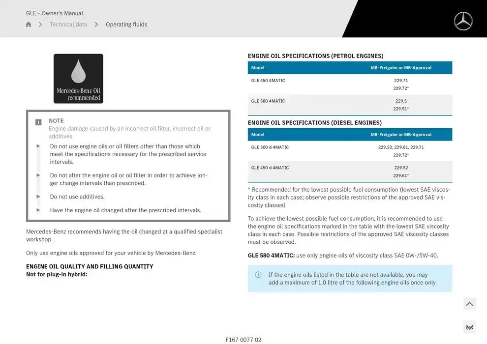 GLE SUV from 14 January to 30 April 2025 - Offers page 889