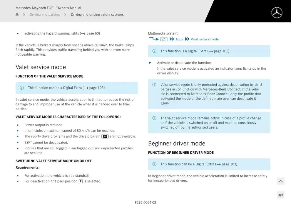 Mercedes-Maybach EQS SUV from 14 January to 30 April 2025 - Offers page 423