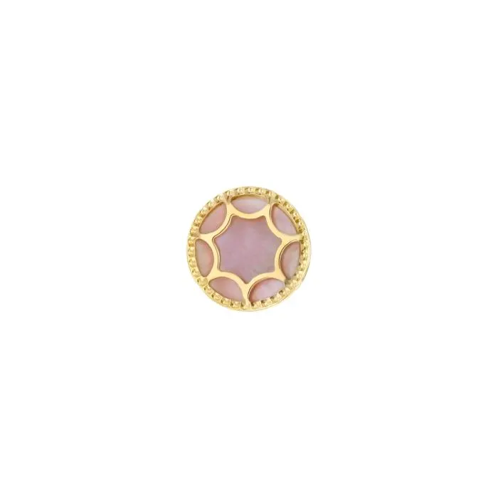 Amelia Roma Large Stud Earrings in 18K Yellow Gold