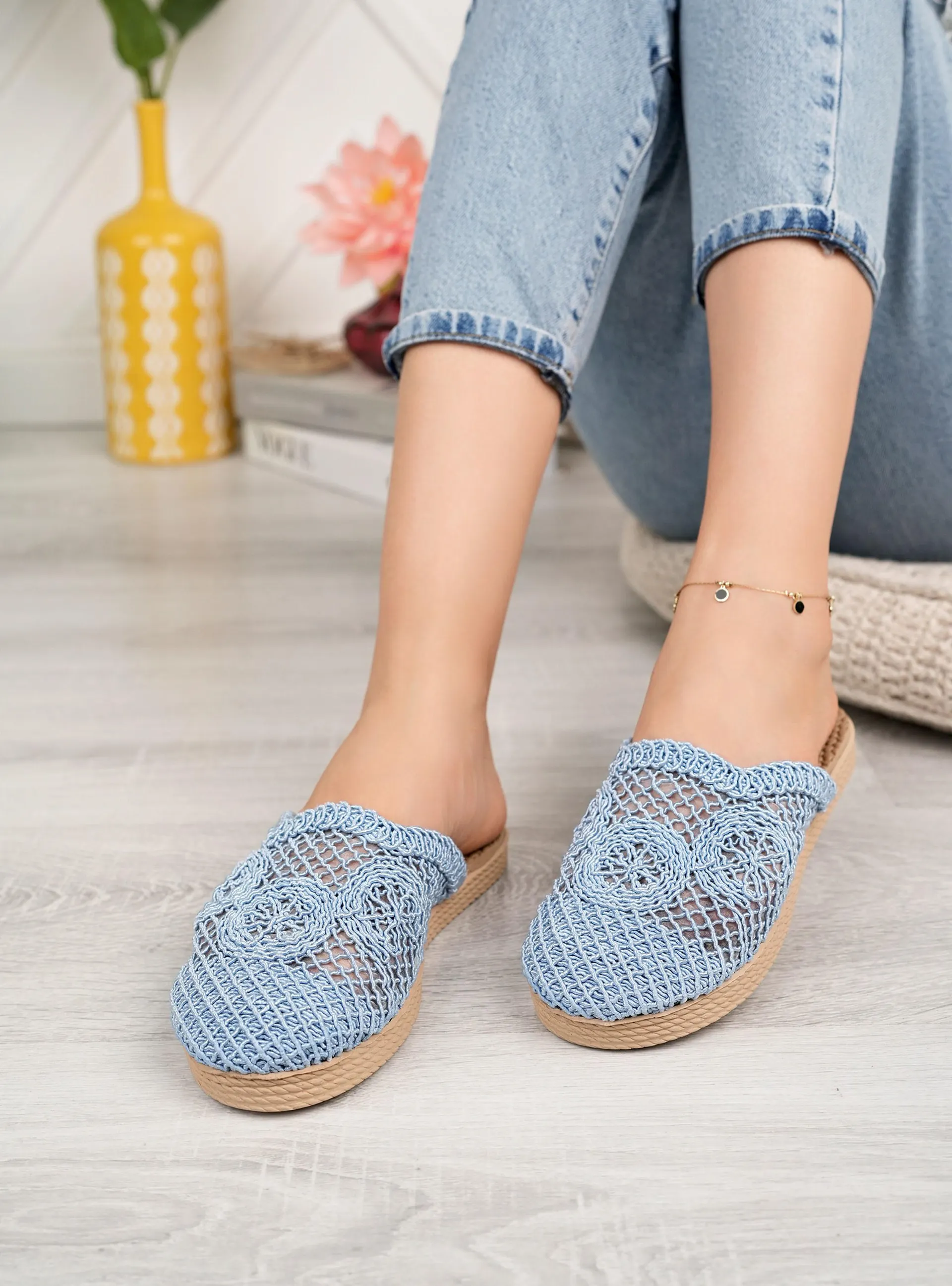 Baby Blue - Sandal - Slippers