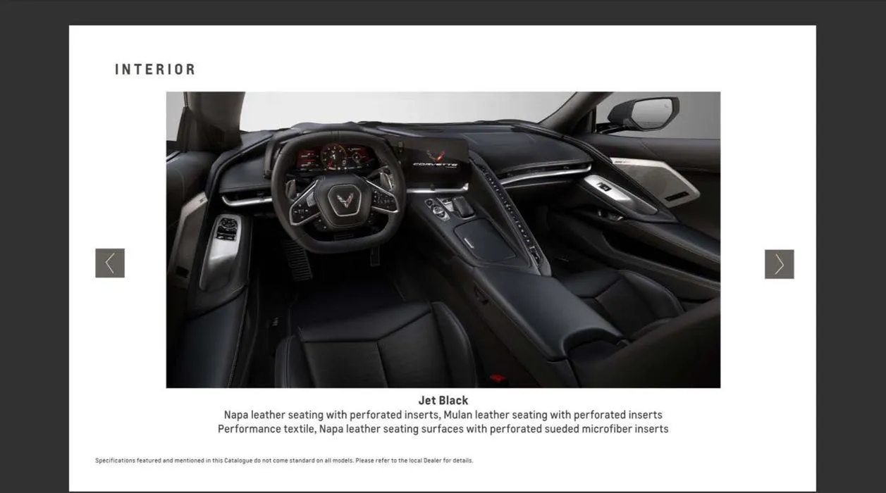 Corvette 2024 from 2 September to 31 December 2024 - Offers page 22