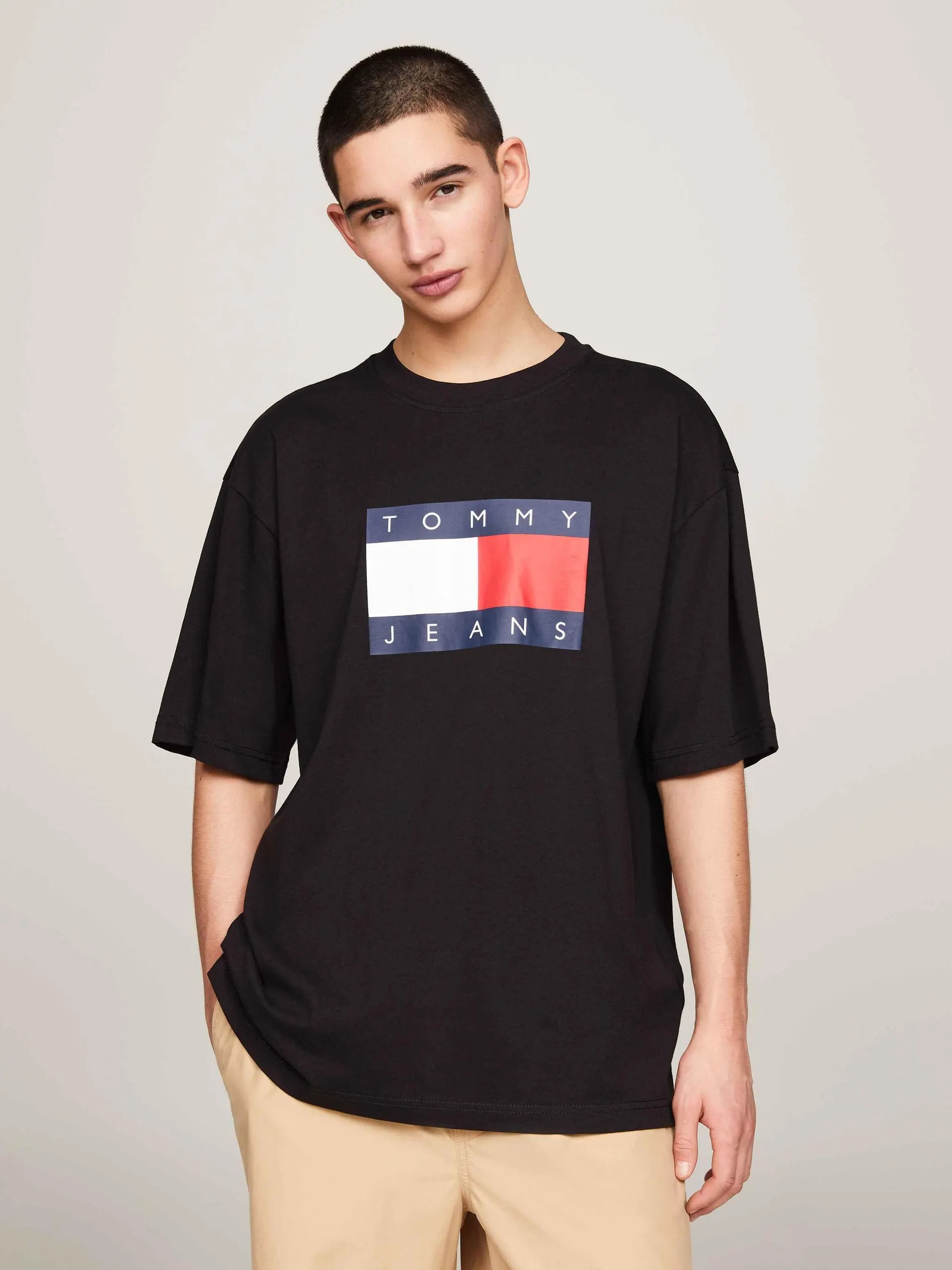 Oversized Flag Skater T-Shirt